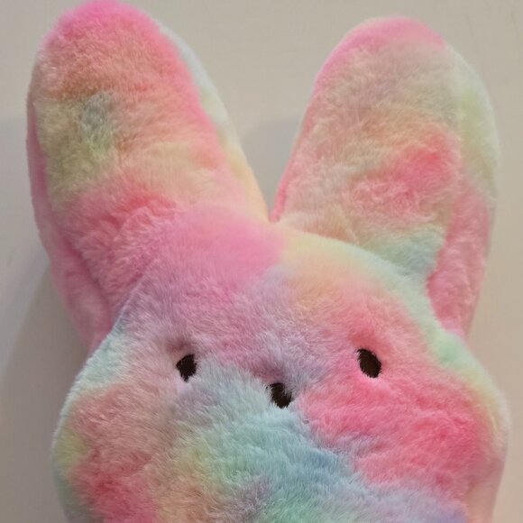 Peep Plush Tie Dye Bunny for Easter - Picture 3 of 13